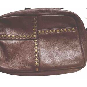 vintage lucky brand purse bag‎ With Brass Rivets